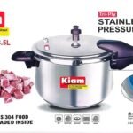 Kiam Stainless Steel Pressure Cooker IB - 6.5 Litre