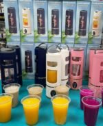 Mini USB Rechargeable Portable Electric Fruit Jucer, Model- HP-880 + Cold Kettle in The Fridge, Juice Boxz - Image 2