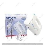 egg b Miyako New Hand Mixer & Egg Beater GTM-8017A2 - 300 Watt - White - Image 1