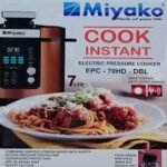 Miyako EPC - 70HD - DBL Double pot Electric Pressure Cooker- 7Liters COOK INSTANT ELECTRIC PRESSURE COOKER