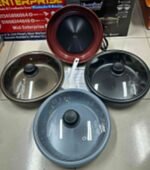 Miyako Electric Multi Curry Cooker & Rice cooker With 3 Pots 3 glass Lids- 3.5 Ltr / 1300 Watts