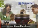 Miyako Electric Multi Curry Cooker & Rice cooker With 3 Pots 3 glass Lids- 3.5 Ltr / 1300 Watts - Image 4