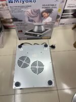 Miyako ATC-S6DP Multi Pan Infrared Cooker in Bangladesh. Smokeless, energy-saving, high-temperature durable glass plate, 2500W. Compatible with any pot. - Image 2
