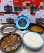 Prestige Elima Electric Multi Curry Cooker & Rice Cooker With 4 Pots 4 Lids- 6 Ltr / 1800 Watts, Model-EM-MC6044 / Best Price in BD. - Image 6