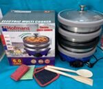 Hoffman's Electric Multi Cooker & Rice Cooker With 4 Pots & 4 Lids- 6 Ltr / 1500 Watts, Model-STI-MC10 / Best Price in BD. - Image 4