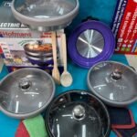 Hoffman's Electric Multi Cooker & Rice Cooker With 4 Pots & 4 Lids- 6 Ltr / 1500 Watts, Model-STI-MC10 / Best Price in BD.