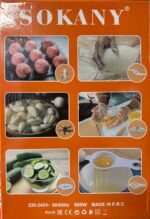 SOKANY 3 Liter 6 in 1 Multi-Function Food Chopper, Wonder Chopper SK-06019 - Image 3