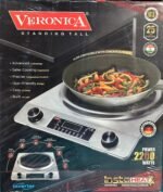 Germany Technology & Indian Manufacturing Veronica Infrared Dip Cooker,  Double Heater Coil & WaterProof, Genuine 2200 Watts. Best Quality & Best Price In BD - Image 2