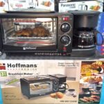 Hoffman,s Breakfast maker 3in1 {12Liter Oven+1 Liter Coffee Maker+Frying Pan & Gril} Model- HM-509, 1250 Watts, Best Solution & Best Quality.