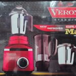 Veronica 1600 Watts 4 Jars Grand Master Mixer Belender, best Quality & best Price