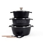 6 Pcs MGC Non Stick Cookware/ Casserole Set
