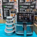 Niyama Japan Tecnology Double Heating Air fryer With Gift, 2100Watts, 9.5 liter Model- NAF-6606. Best Quality And Best Price in Bd. - Image 4