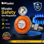 Miyako Safety Gas Regulator With Gas Level Indicator, Safety Lock System & Leak Resistant Design. - Image 2