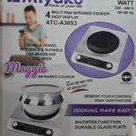 Miyako Multipan Infrared Dip Cooker 3000 Watts, Model- ATC-A30S3, Inverter & Water Proof, All Cookware Supported